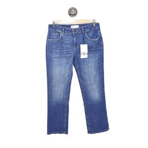 Zara Low Rise Crop Jeans #215-6